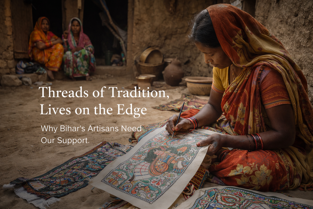 Threads of Tradition, Lives on the Edge: Why Bihar’s Artisans Need Our Support