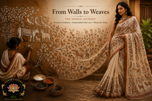 From Mud Walls to Modern Wardrobes: The Journey of Sohrai Art from Jharkhand to Contemporary Fashion