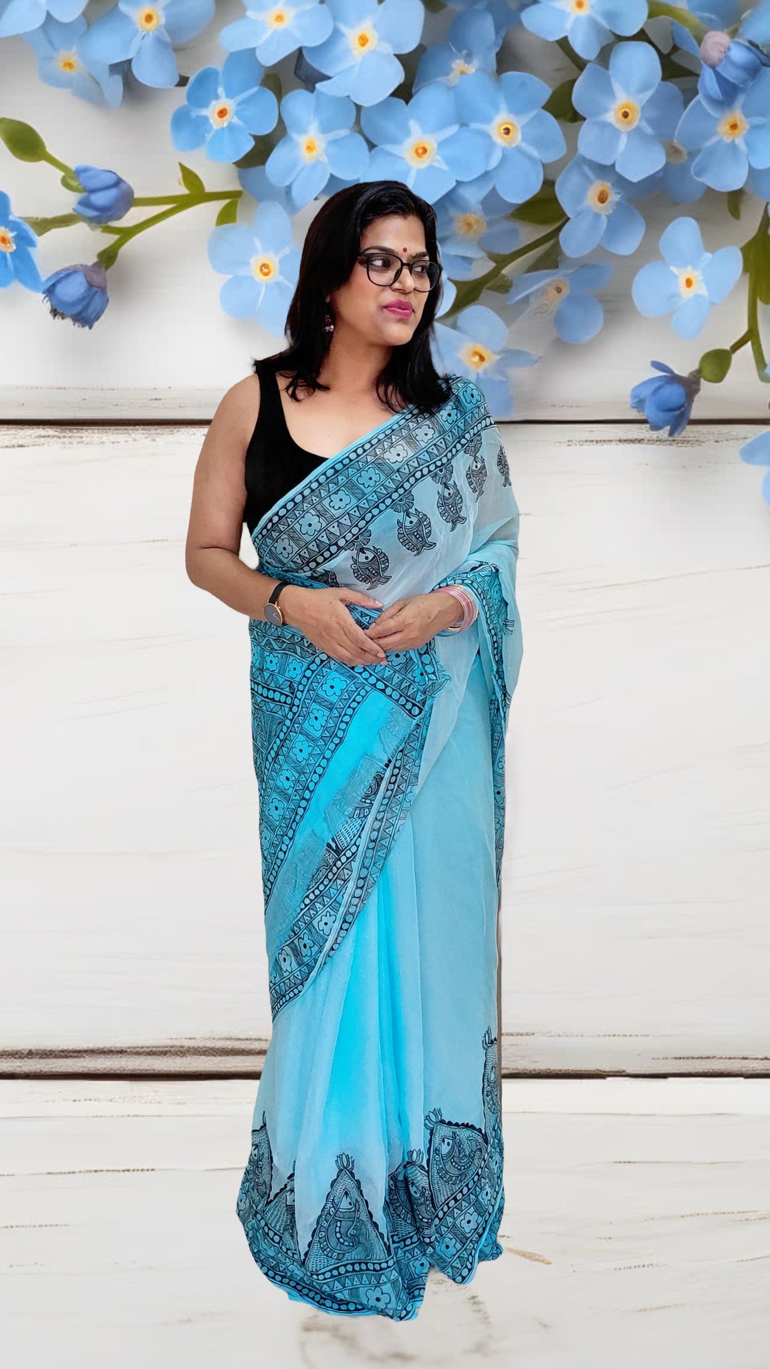 Pure Chiffon Sarees